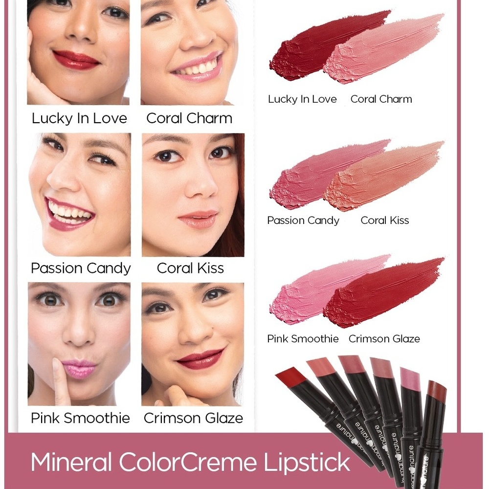 Mineral color Creme Lipstick